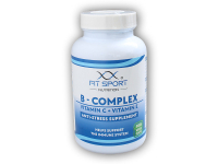 B-Complex + Vitamin C + Vitamin E 100 vege caps