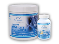 100% Pure Mobility Collagen 300g SOLUGEL + 3 in 1 Joint Complex 120 tablet