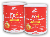 2x Železo + Vitamin C + B-Complex 150g