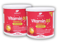 2x Vitamin D3 + vitamin C 150g