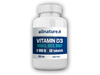 Vitamín D3 2000 iU 60 tablet