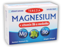 Magnesium + vitamin B6 a meduňka 30 kapslí