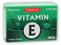 Vitamín E 200 IU 60 kapslí
