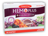 Hemoplus + kyselina listová 60 kapslí