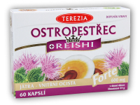 Ostropestřec + Reishi forte 60 kapslí