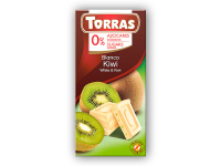 Bílá čokoláda s kiwi 75g