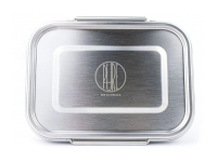 Nerezový svačinový box se sponou 1,6l