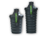 Grenade shaker 600 + 300ml - šejkr na nápoje šedý