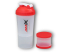Shaker Monster Bottle Amix 600ml bílý-červené víčko