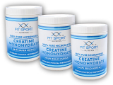 3x 100% Creatine Monohydrate 550g