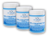 3x 100% Creatine Tabs 4500mg 240 veg.tab