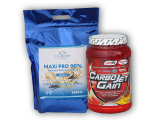 Maxi Pro 90% 2500g + Carbojet Gain 1000g