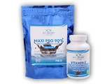 Maxi Pro 750g + Vitamin c 1000 120 tbl