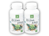 2x Zelená káva bylinný extrakt 60 kapslí