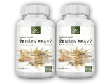 2x ženšen Pravý Panax Ginseng 60 kapslí