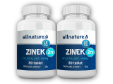 2x Zinek 15mg 30 tablet