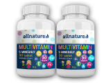 2x Multivitamin s minerály 30 tablet