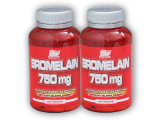 2x Bromelain 750mg 60 tablet