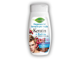 Regenerační šampon pro muže Keratin + Kofein 260ml