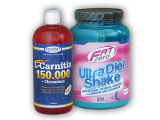 L-Carnitin 150000+Chr.1l+Ultra Diet Shake 500