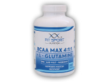 BCAA MAX 4:1:1 + L-Glutamine 240 kapslí