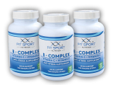 3x B-Complex + Vitamin C + Vitamin E 100 vege kapslí