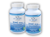 2x Zinc 15mg Bisglycinate 100 vege tablet