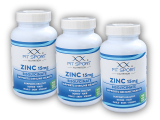 3x Zinc 15mg Bisglycinate 100 vege tablet