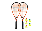 SPIKY Sada speed baminton 2xraketa 5xmíč obal