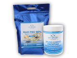 Maxi Pro 90% 2500g + Creatine 550g ZDARMA