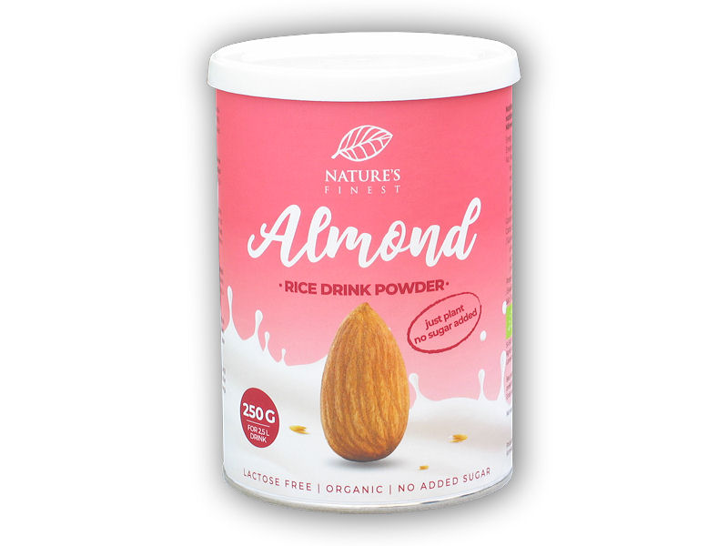 Rice Drink Powder Almond Bio 250g www.fitsport.eu