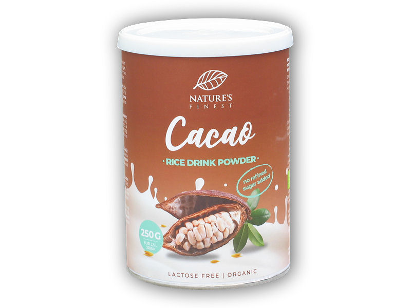 Rice Drink Powder Cacao Bio 250g www.fitsport.eu