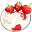 příchut strawberry shake